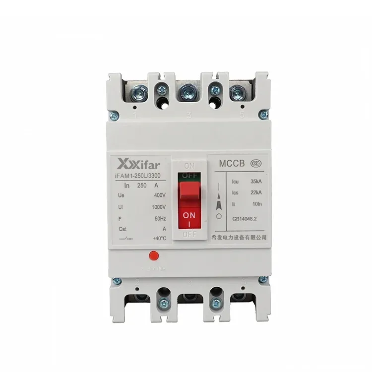 200a 4p Tpn Mccb 50ka Pevný typ