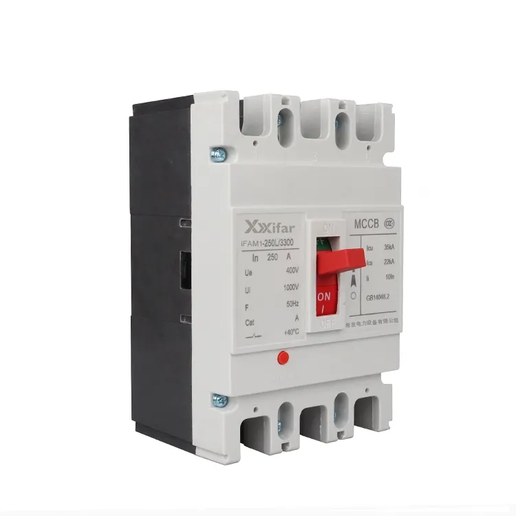 200a 4p Tpn Mccb 50ka Pevný typ