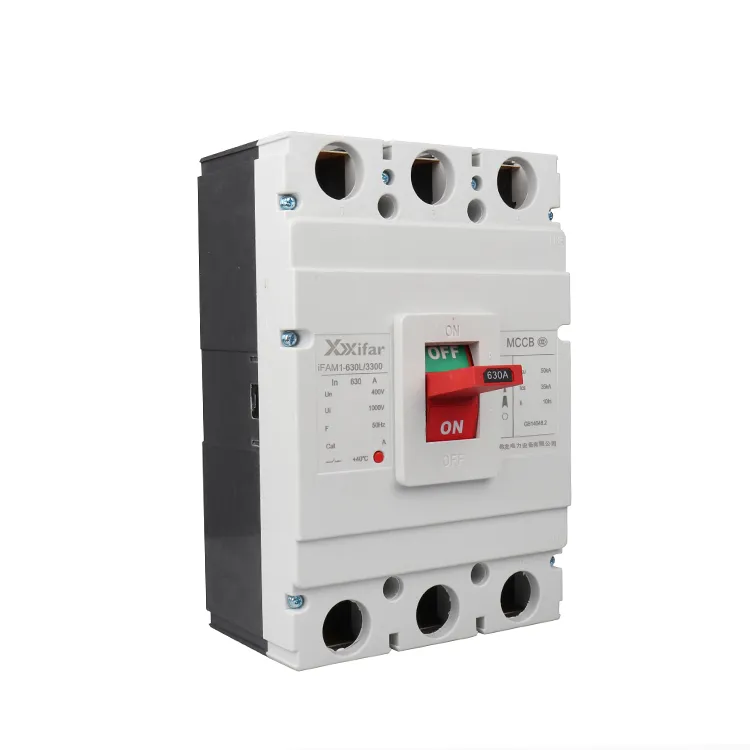 630a Tpn 4p Mccb s ochranou Rcd