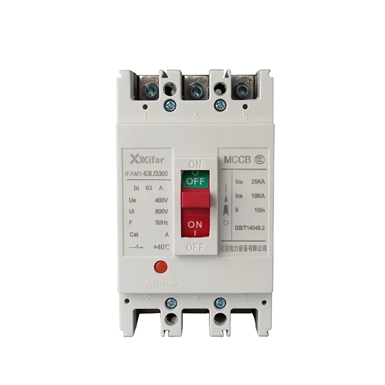 63a 4p Tpn Mccb s pomocnými kontaktmi