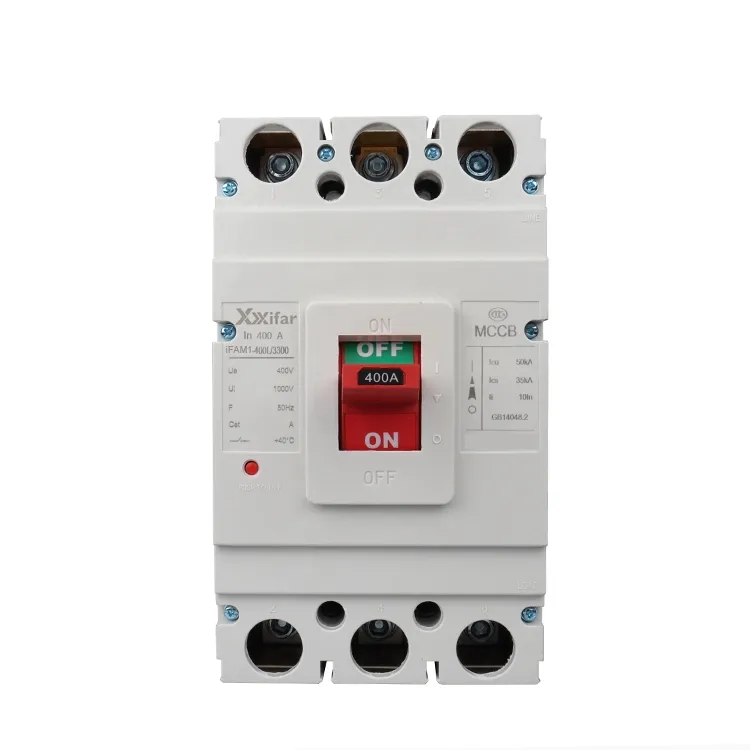 DC 250a 4p istič Mccb v el